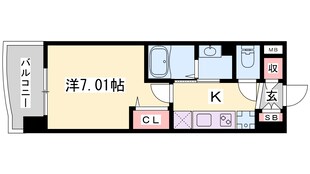 Luxe姫路の物件間取画像